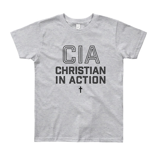 Christian in Action Youth Short Sleeve T-Shirt