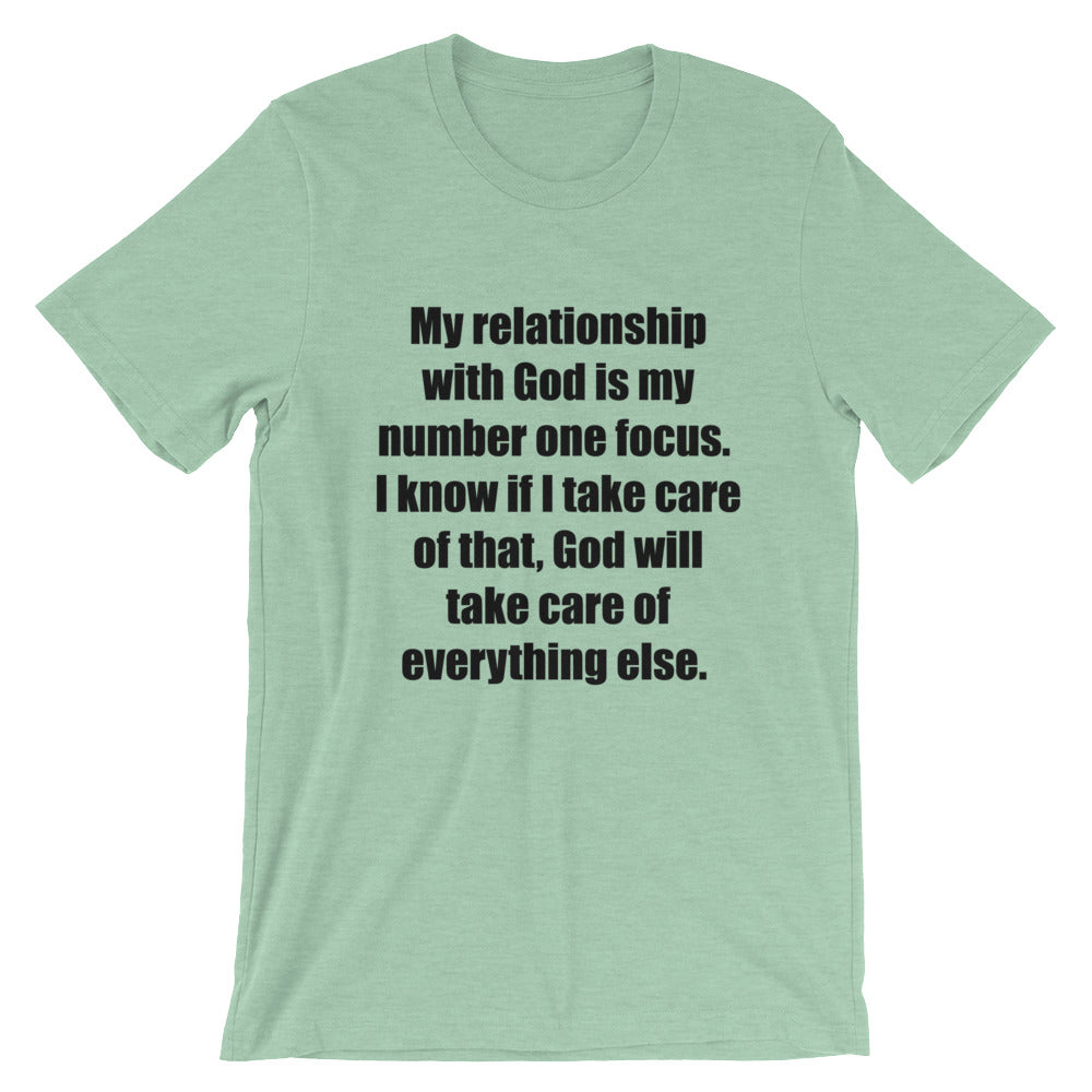 Relationship with God Unisex T-Shirt