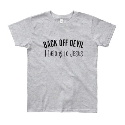 Back off Devil Youth Short Sleeve T-Shirt