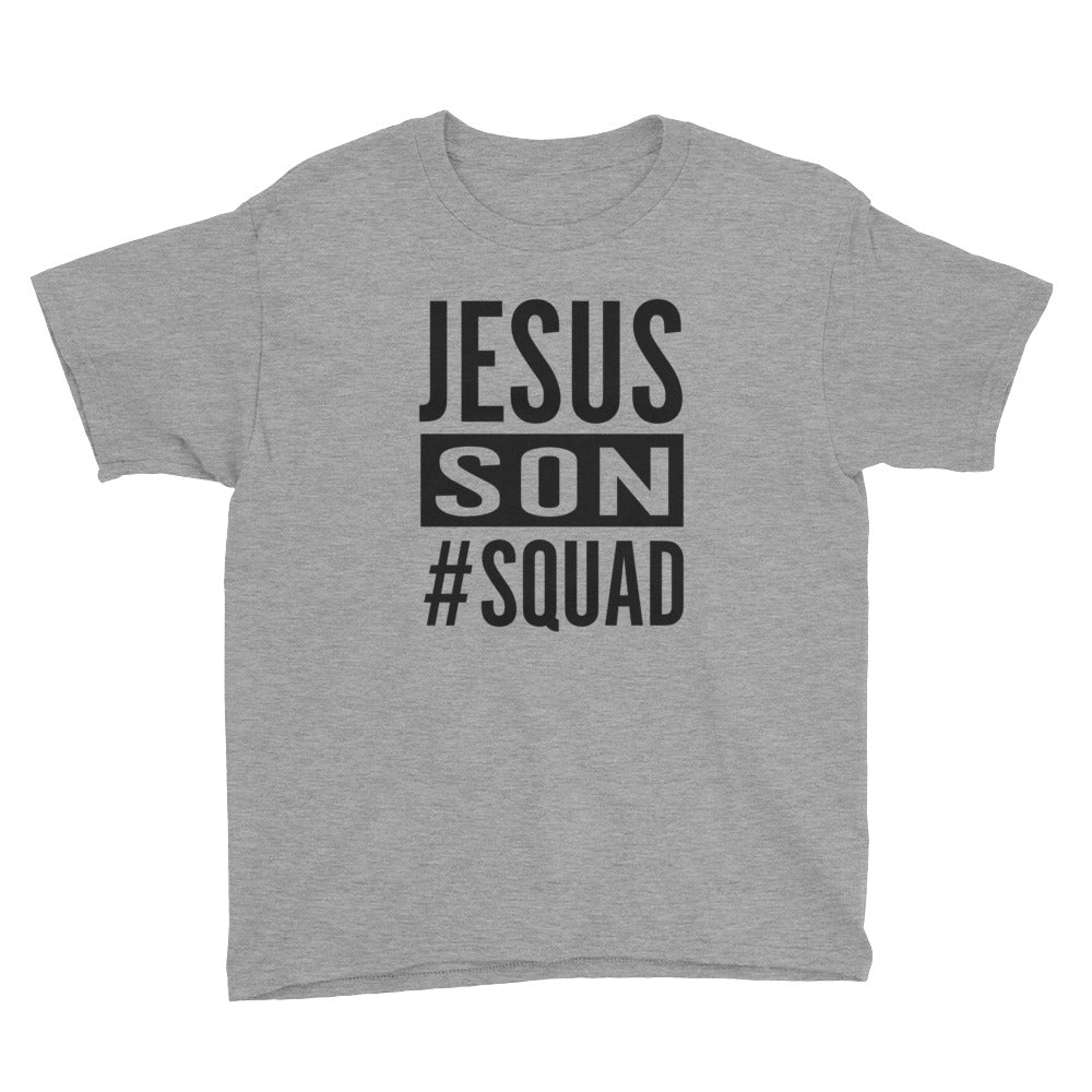 Jesus Son #Squad Youth Short Sleeve T-Shirt