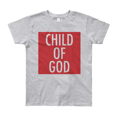 Child of God in Red Youth Tee