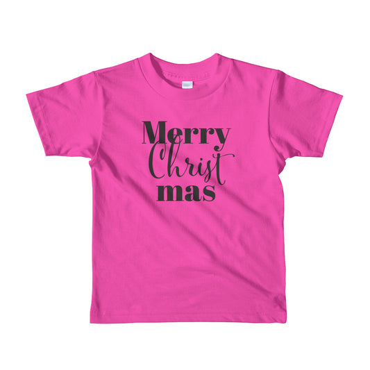 Marry CHRIST was Short sleeve kids t-shirt