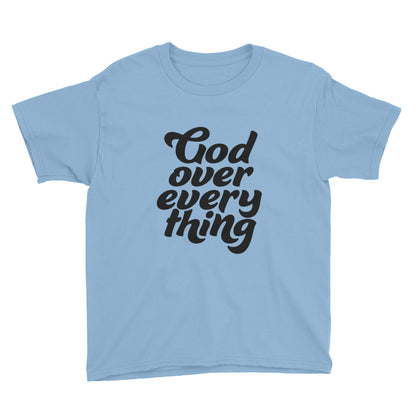 God over Everything Youth Short Sleeve T-Shirt