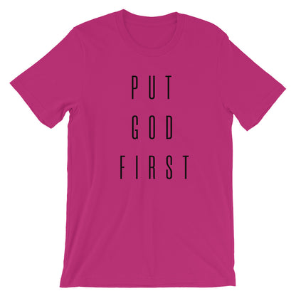 Put God First Unisex T-Shirt