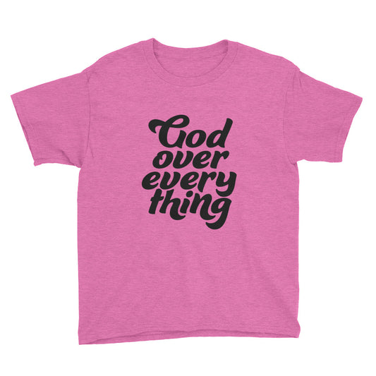 God over Everything Youth Short Sleeve T-Shirt