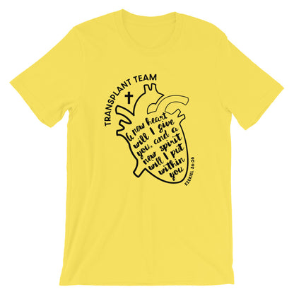 Transplant Team - New Heart Unisex T-Shirt