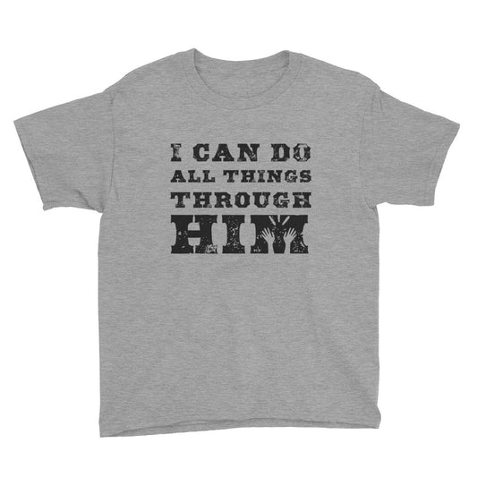 Through HIM Youth Short Sleeve T-Shirt