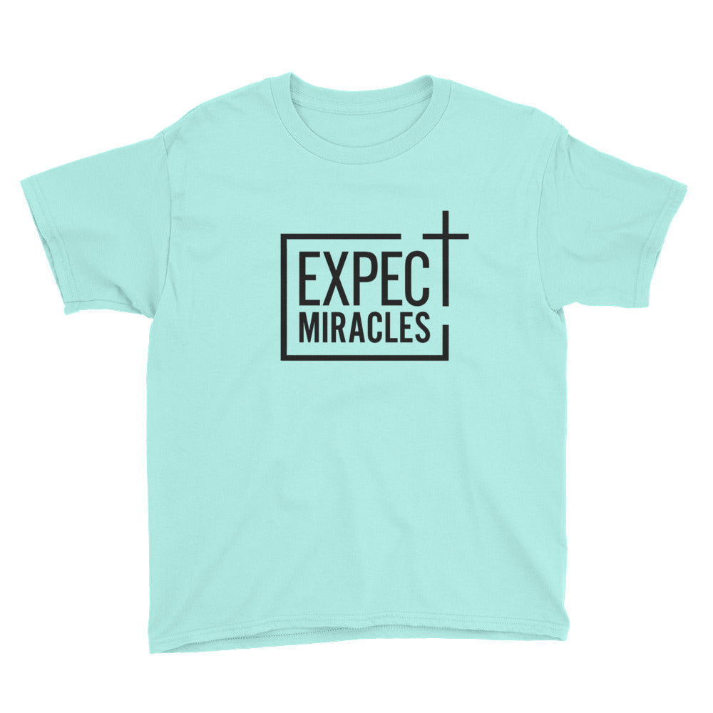 Expect Miracles Youth Short Sleeve T-Shirt