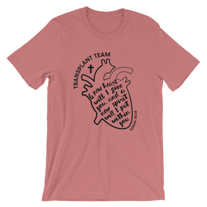 Transplant Team - New Heart Unisex T-Shirt