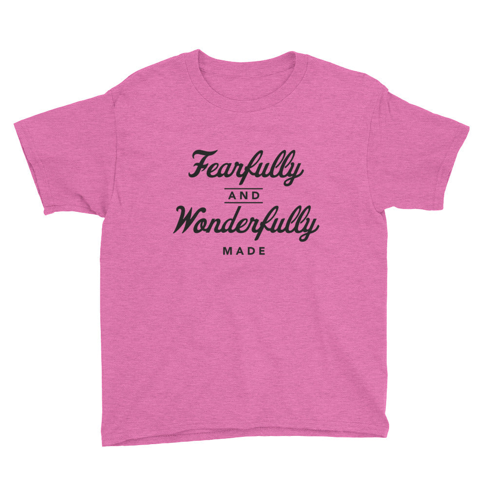 Fearfully and Wonderfully Made Youth Short Sleeve T-Shirt