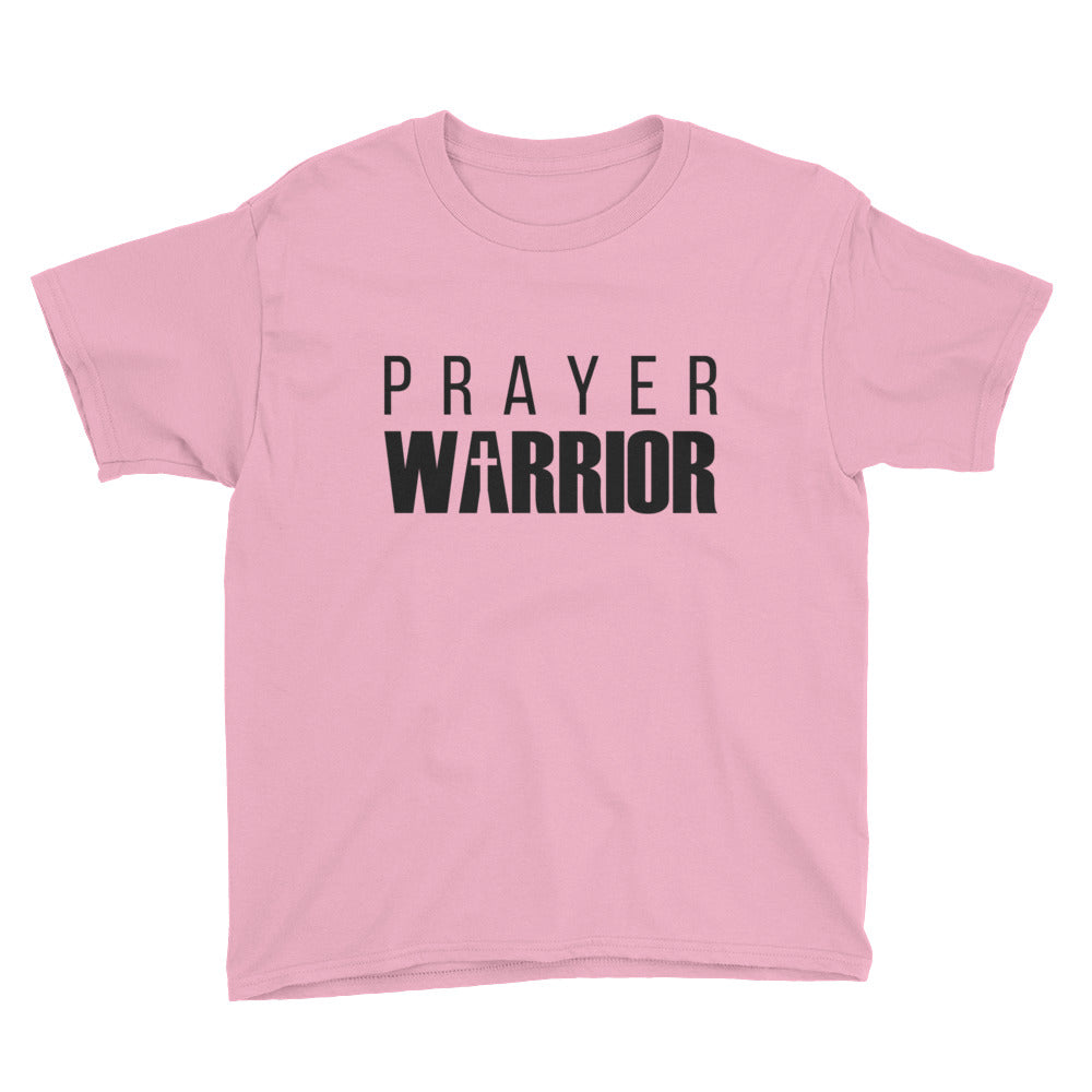 Prayer Warrior Youth Short Sleeve T-Shirt