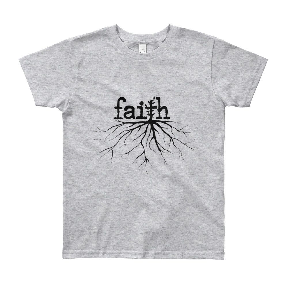 FAITH tree Youth Short Sleeve T-Shirt