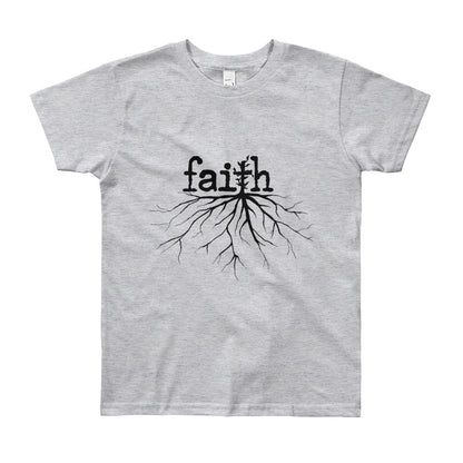 FAITH tree Youth Short Sleeve T-Shirt