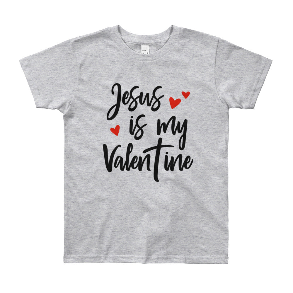 My Valentine Love Youth Short Sleeve T-Shirt