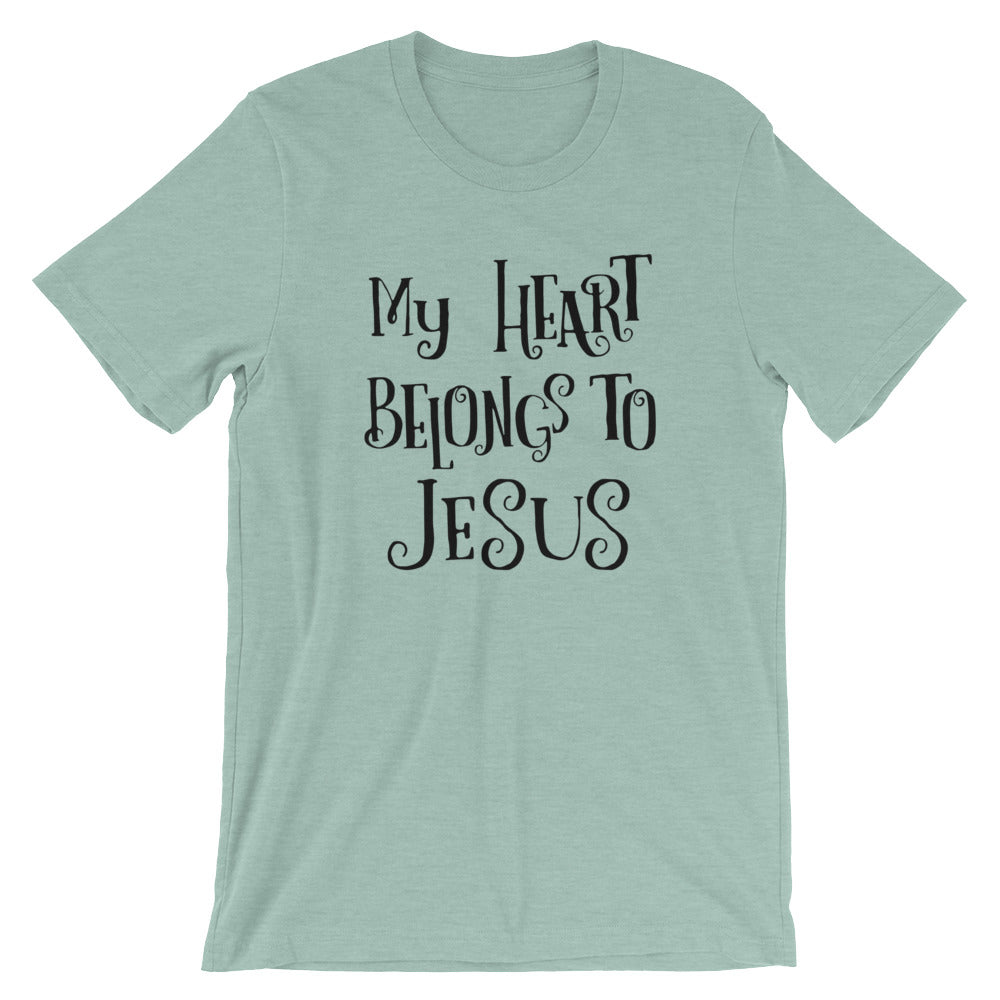 Heart Belongs to Jesus  Unisex T-Shirt