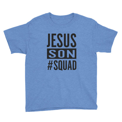 Jesus Son #Squad Youth Short Sleeve T-Shirt