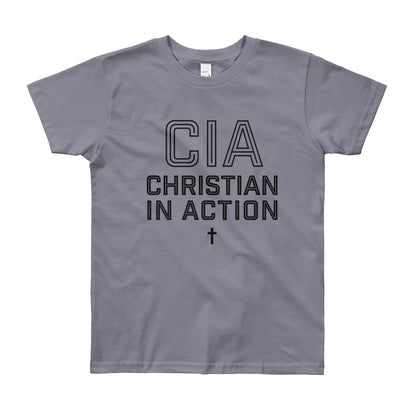 Christian in Action Youth Short Sleeve T-Shirt