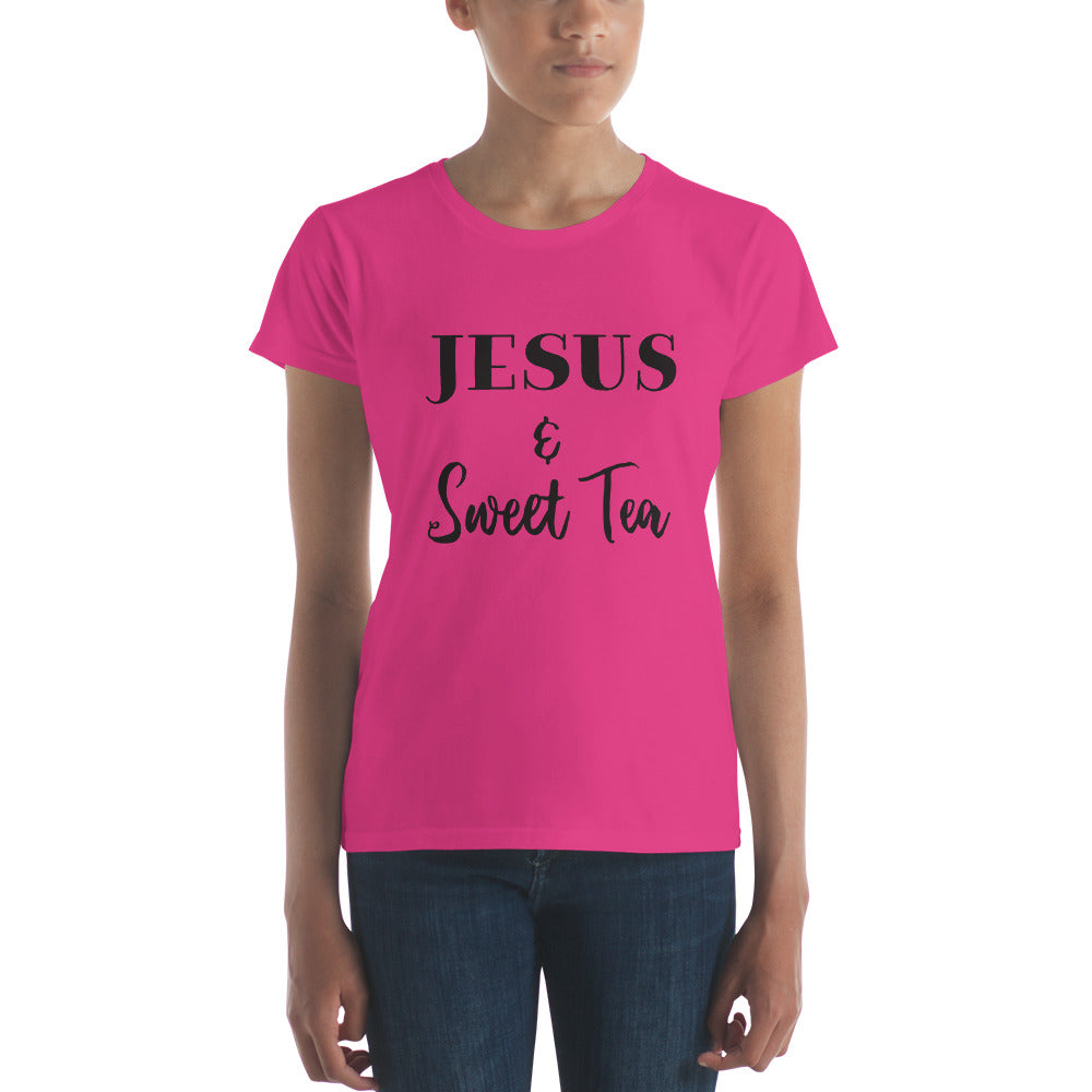 Jesus & Sweet Tea Women's Tee