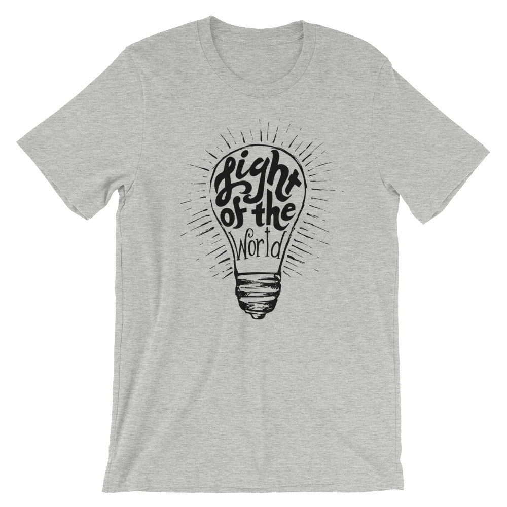 Light of the World Unisex Short Sleeve Jersey T-Shirt with Tear Away Label