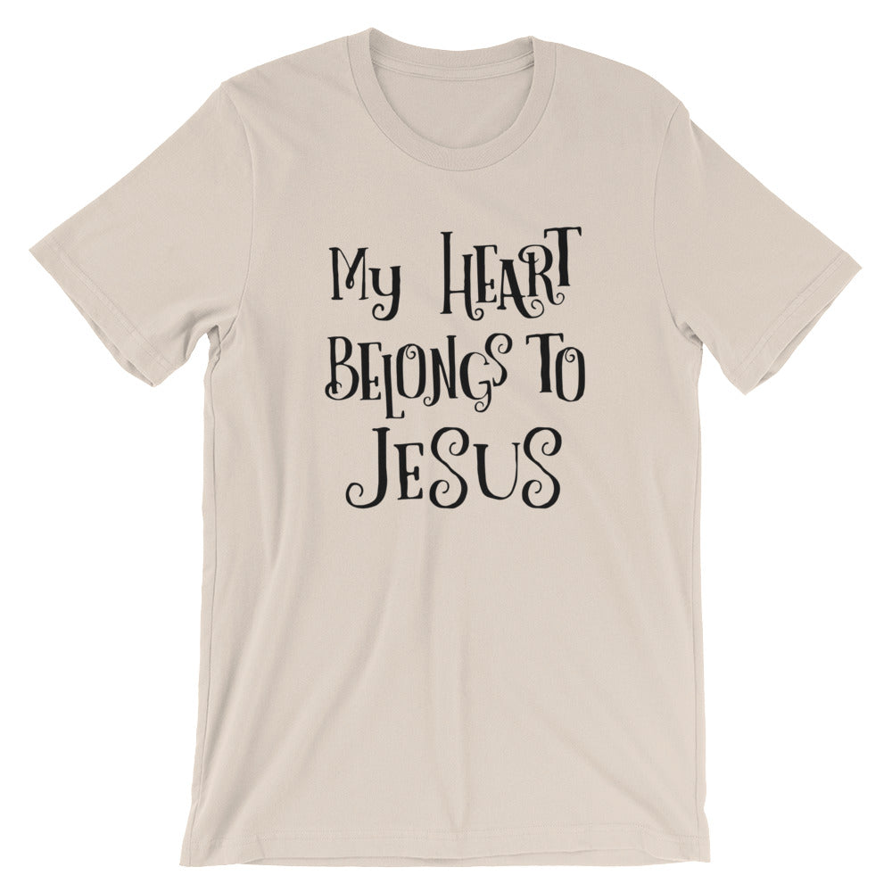 Heart Belongs to Jesus  Unisex T-Shirt