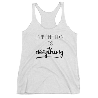 Intention is Everything Women's Racerback Tank