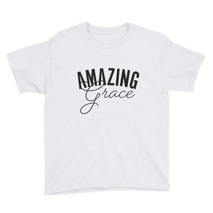 Amazing Grace Youth Lightweight Fashion T-Shirt with Tear Away Label