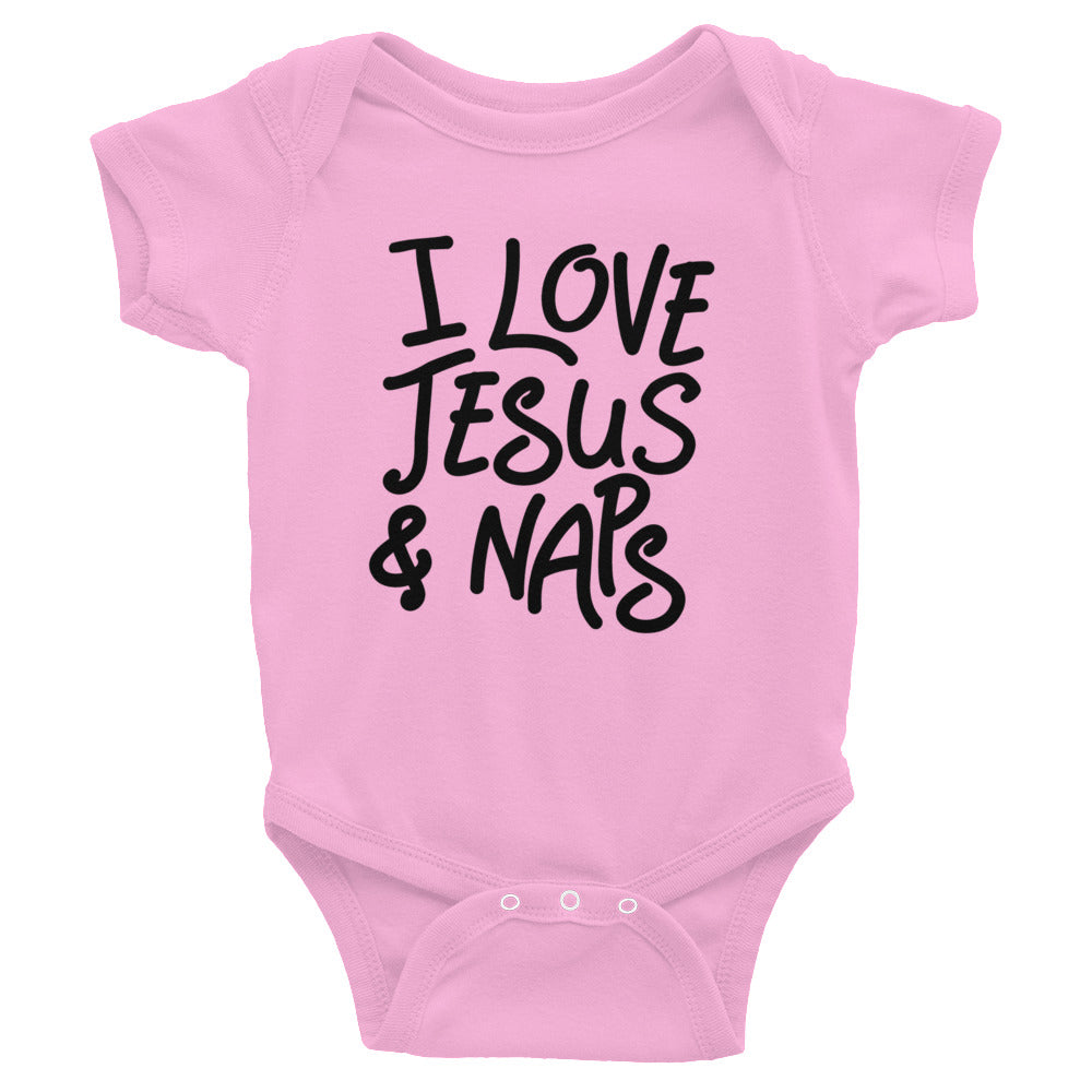 Jesus and Naps Onesie