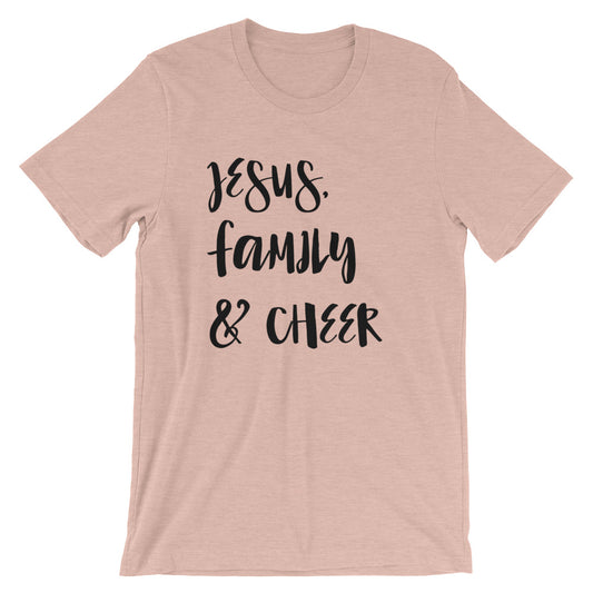 Jesus Family Cheer Unisex Tee