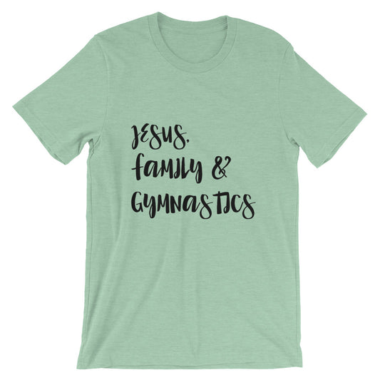 Jesus Family Gymnastics Unisex Tee