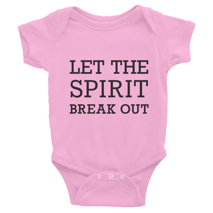 Spirit break out Infant Bodysuit