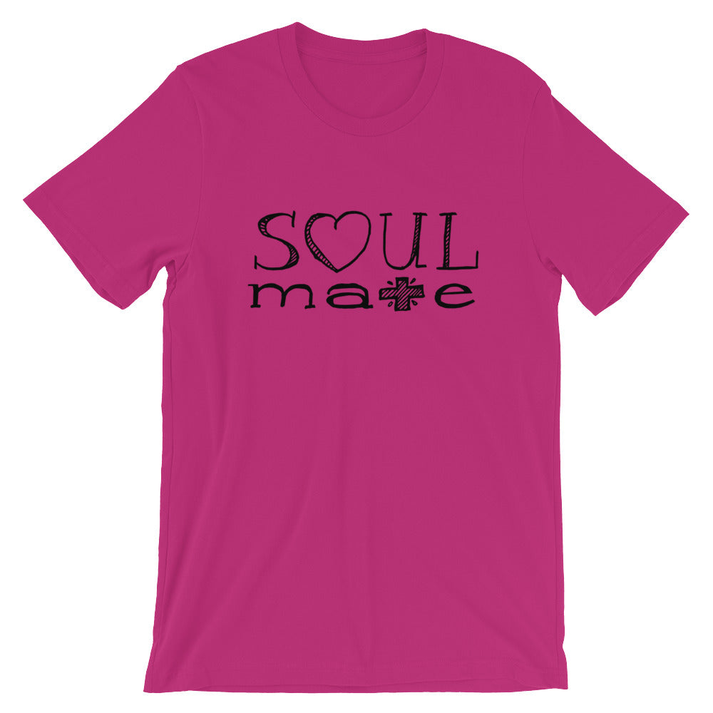 Love Soul Mate Hand Drawn Unisex T-Shirt