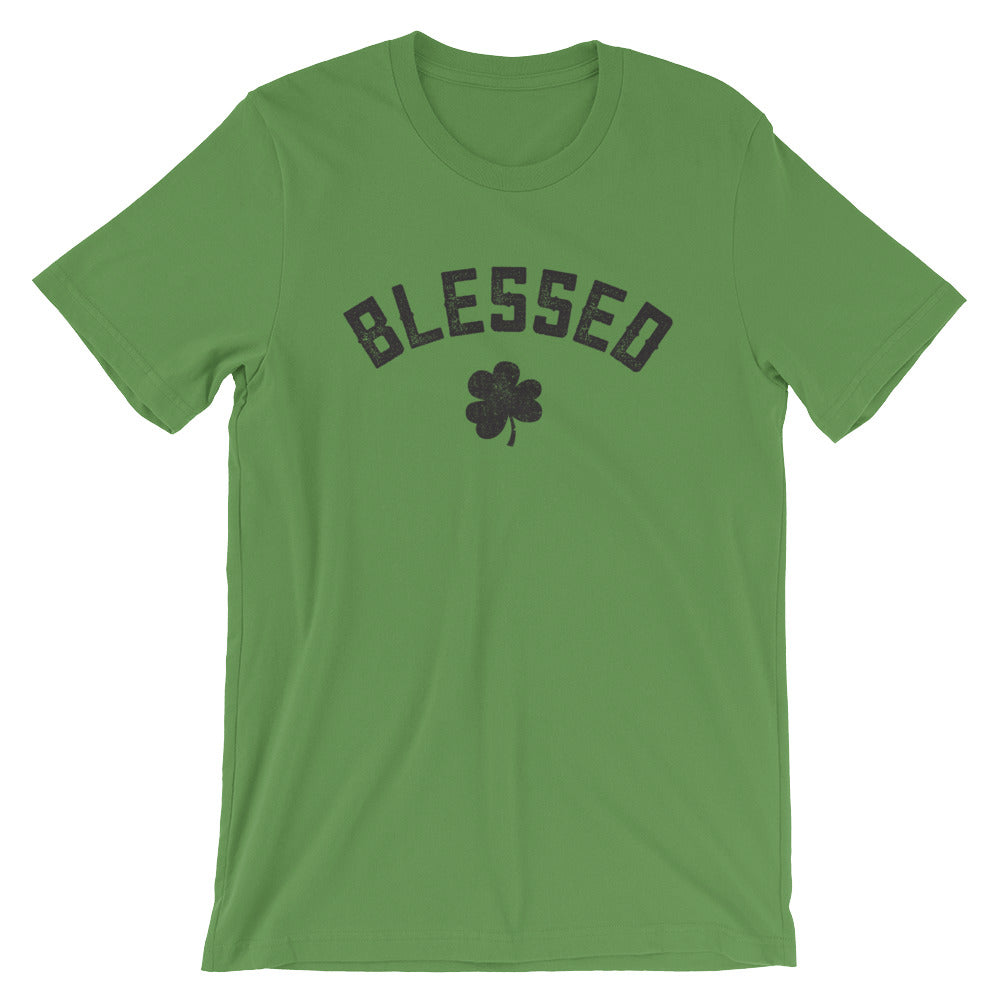 Blessed Shamrock Unisex T-Shirt (St. Patrick's Day Edition)