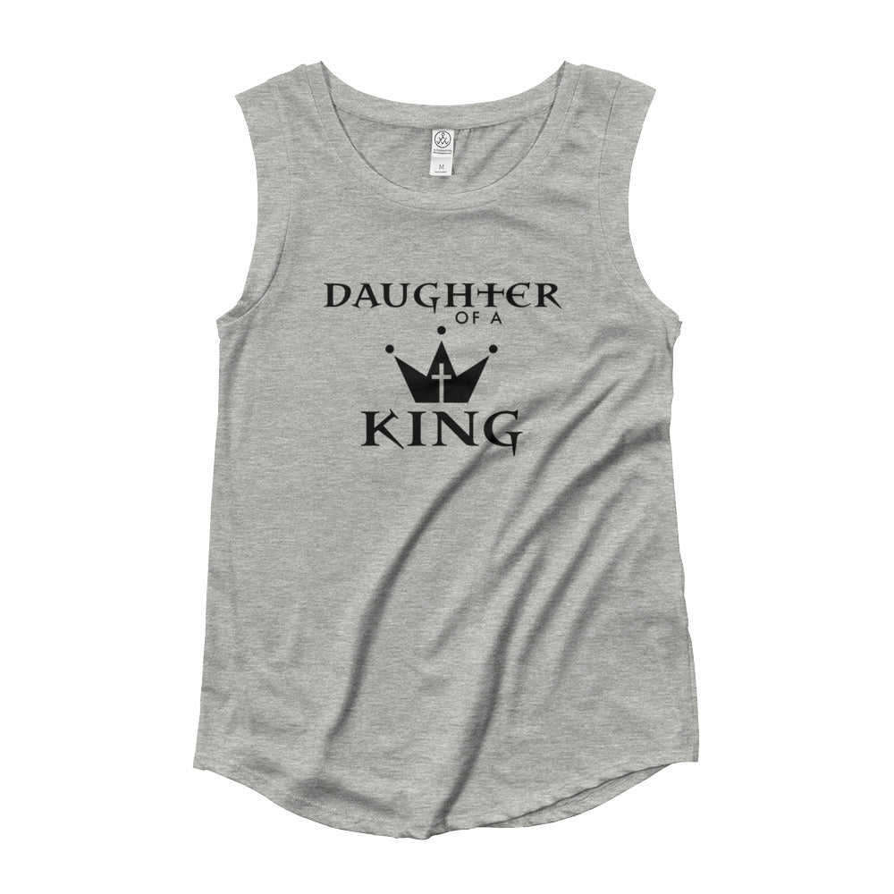Daughter Of A King Ladies’ Cap Sleeve T-Shirt