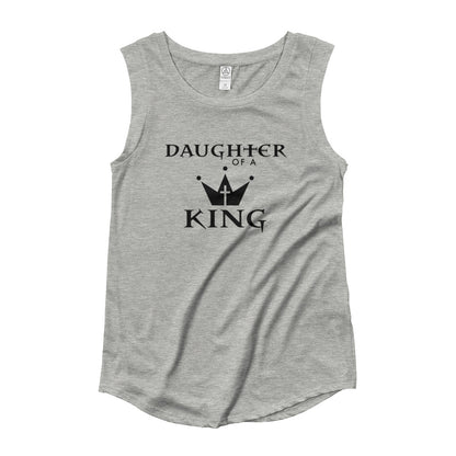 Daughter Of A King Ladies’ Cap Sleeve T-Shirt