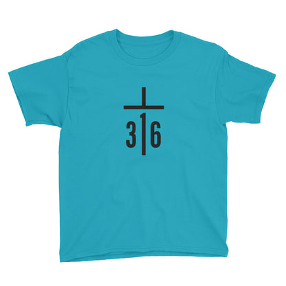 John 3:16 Youth Short Sleeve T-Shirt