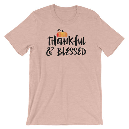 Thankful and Blessed Unisex T-Shirt