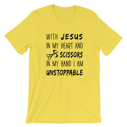 Unstoppable Hairdresser Unisex Tee