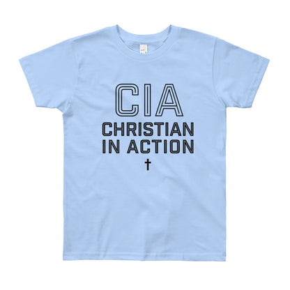 Christian in Action Youth Short Sleeve T-Shirt
