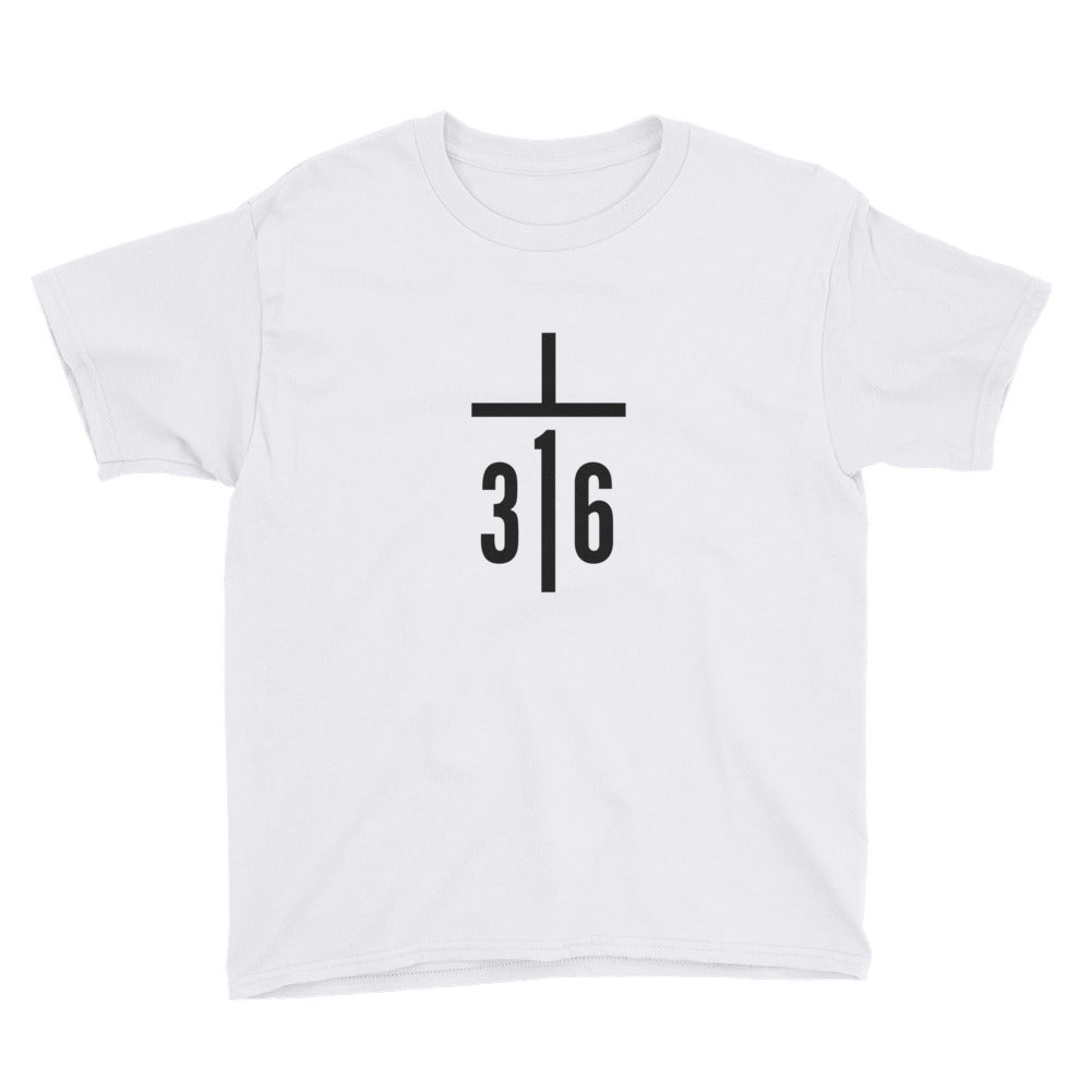 John 3:16 Youth Short Sleeve T-Shirt