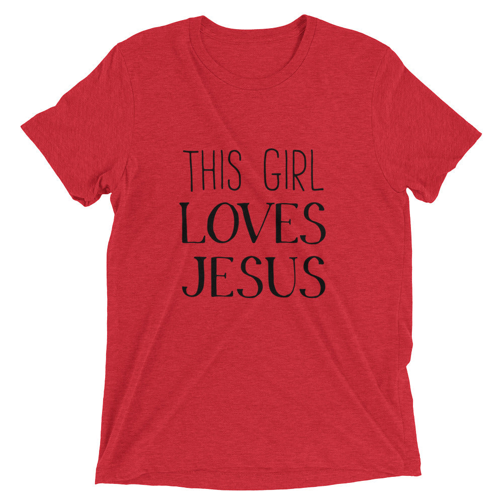 This Girl Loves Jesus Unisex Tee