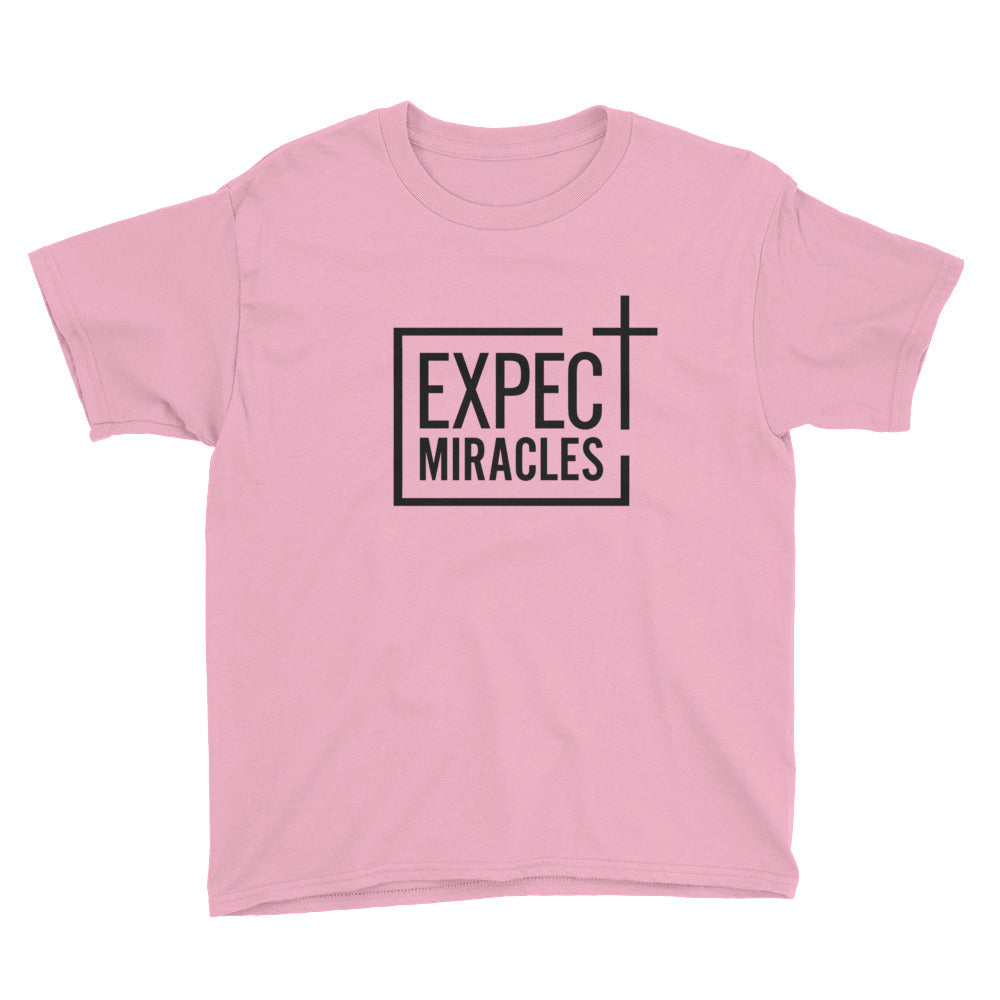 Expect Miracles Youth Short Sleeve T-Shirt