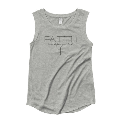 FAITH dots Ladies’ Cap Sleeve T-Shirt