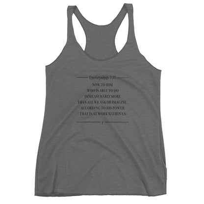 Ephesians 3:20 Tank