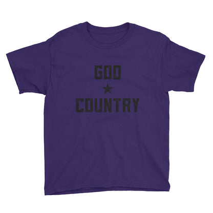 God Country Youth Short Sleeve T-Shirt