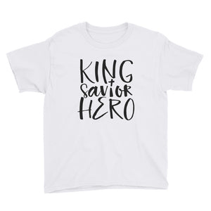 King Savior Hero Youth Short Sleeve T-Shirt