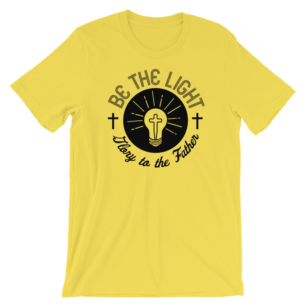 Be the Light retro Unisex T-Shirt