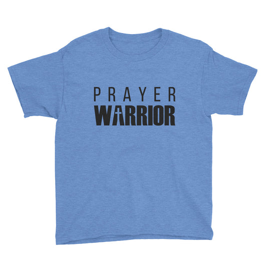 Prayer Warrior Youth Short Sleeve T-Shirt