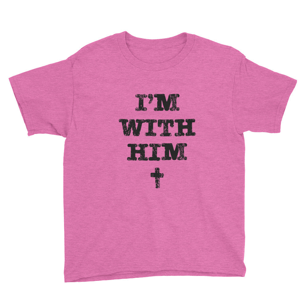 I'm with HIM Youth Short Sleeve T-Shirt