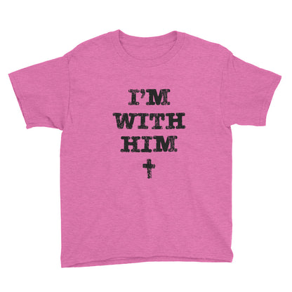 I'm with HIM Youth Short Sleeve T-Shirt