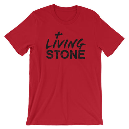 Living Stone Unisex Short Sleeve Jersey T-Shirt with Tear Away Label